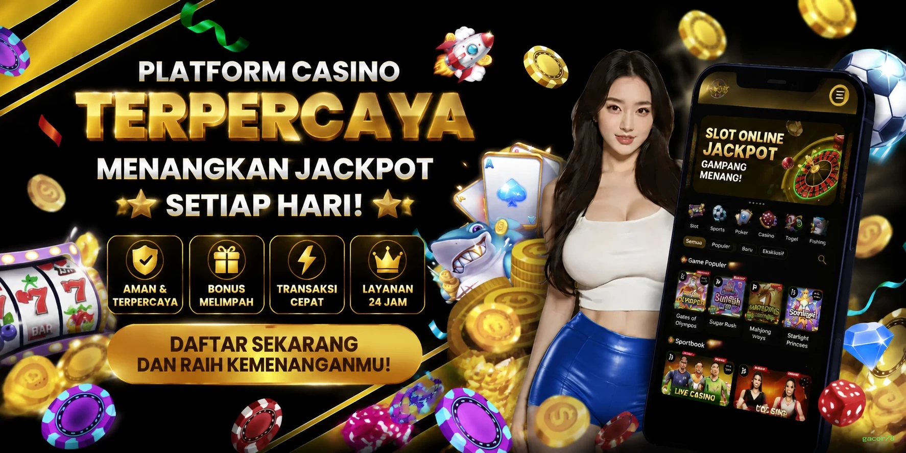 Strategi Menang Bermain di gacor78 untuk Pemula