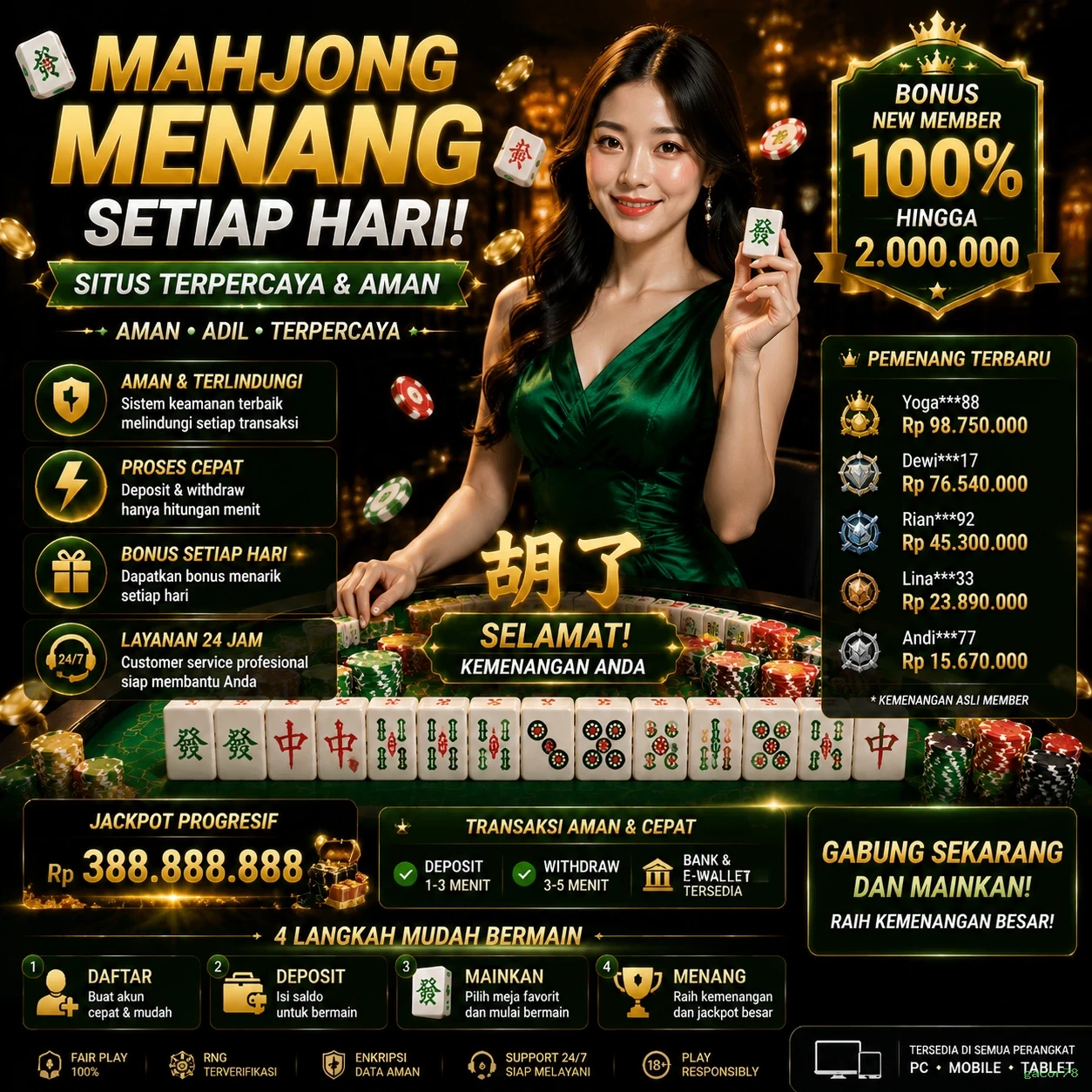 gacor78 Platform Game Terpercaya untuk Pemain Indonesia